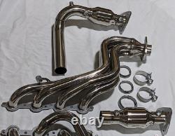 1999-2006 Chevy GMC 1500 2500 Truck 4.8L 5.3L Stainless Exhaust Headers & Y Pipe