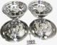 19.5'' 10 Lug Stainless Steel Wheel Simulator For 2005-2025 Ford F450 F550 Truck