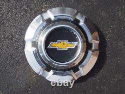 (1) 1969 1977 Chevy 1/2 Ton Truck Dog Dish Stainless Steel Hubcap 10.5