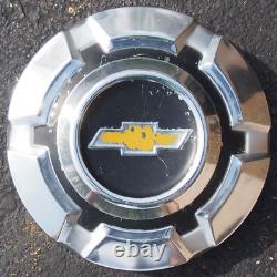 (1) 1969 1977 Chevy 1/2 Ton Truck Dog Dish Stainless Steel Hubcap 10.5