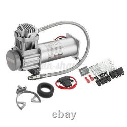 200 PSI AIR COMPRESSOR 1/4'' HOSE SET For CAR TRUCK TRAIN HONRS SUSPENSION