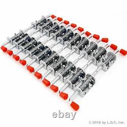 20 Stainless Steel Lock Barrel Bolt Spring Loaded Latch Grip 6.5 H Duty SS New