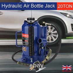 20 Ton Hydraulic Air Bottle Jack Pneumatic Lifting Ram Car Van Truck Lorry Lifts