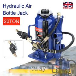 20 Ton Hydraulic Air Bottle Jack Pneumatic Lifting Ram Car Van Truck Lorry Lifts