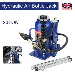 20 Ton Hydraulic Air Bottle Jack Pneumatic Lifting Ram Car Van Truck Lorry Lifts