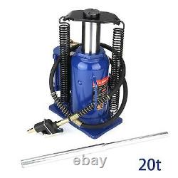 20 Ton Hydraulic Air Bottle Jack Pneumatic Lifting Ram Car Van Truck Lorry Lifts