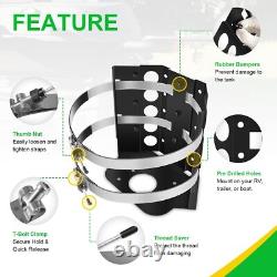 20 lb Propane Tank Holder Mount Stainless Steel Truck RV Marine Bracket BKT-2290