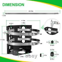20 lb Propane Tank Holder Mount Stainless Steel Truck RV Marine Bracket BKT-2290