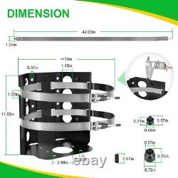 20 lb Propane Tank Holder Mount Stainless Steel Truck RV Marine Bracket BKT-2290