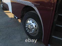 22.5 wheel simulators hubcaps 10 lug bus truck rv semi universal fit