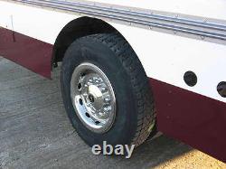 22.5 wheel simulators hubcaps 10 lug bus truck rv semi universal fit