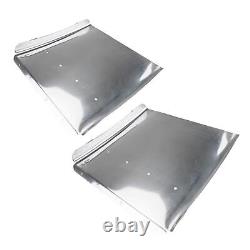 24 x 24 Stainless Steel Mud Flaps Splash Guards for Universal Truck Trailer