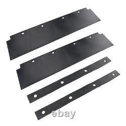 24 x 24 Stainless Steel Mud Flaps Splash Guards for Universal Truck Trailer