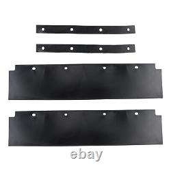 24 x 24 Stainless Steel Mud Flaps Splash Guards for Universal Truck Trailer