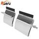 24 X 24 Stainless Steel Quarter Fender For Semi Truck With Tubes And Brackets