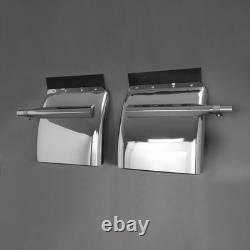 24 x 24 Stainless Steel Quarter Fender For Semi Truck with Tubes and Brackets