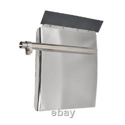 24 x 27 Stainless Steel Quarter Fender for Semi Truck Freightliner Volvo VNL