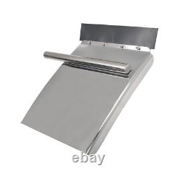 24 x 27 Stainless Steel Quarter Fender for Semi Truck Freightliner Volvo VNL