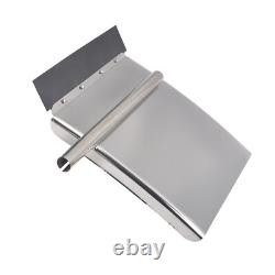 24 x 27 Stainless Steel Quarter Fender for Semi Truck Freightliner Volvo VNL