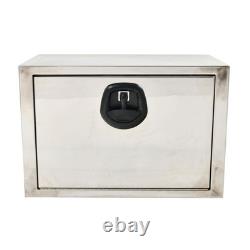 24x14x16 Stainless Steel Underbody Truck Tool Box Trailer Storage withLock