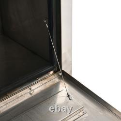 24x14x16 Stainless Steel Underbody Truck Tool Box Trailer Storage withLock