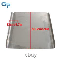 24x24 Quarter Fender Set Stainless Steel Semi Truck Fit For Volvo VNL