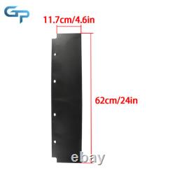 24x24 Quarter Fender Set Stainless Steel Semi Truck Fit For Volvo VNL