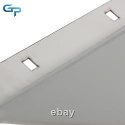 24x24 Quarter Fender Set Stainless Steel Semi Truck Fit For Volvo VNL