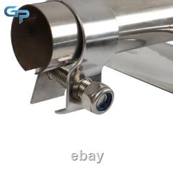 24x24 Quarter Fender Set Stainless Steel Semi Truck Fit For Volvo VNL