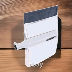 24x29 Stainless Steel Quarter Fenders Triangle Brackets for Semi-Trucks Pair