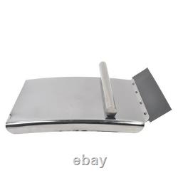 24x 29 Stainless Steel Quarter Fender Set for Semi Truck Freightliner Kenworth