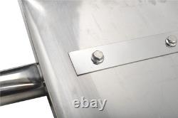 24x 29 Stainless Steel Quarter Fender Set for Semi Truck Freightliner Kenworth