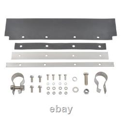 24x 29 Stainless Steel Quarter Fender Set for Semi Truck Freightliner Kenworth