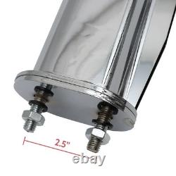 27 Stainless Steel Spring Loaded Angled Mud Flap Bracket for Semi Truck