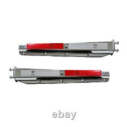 2PCS HD 1.125 Mud Flap Hangers & Mudflap 24x30 for Semi Truck Stainless Steel