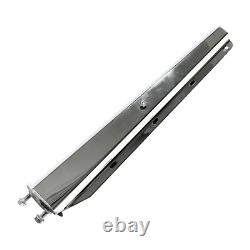 2PCS HD 1.125 Mud Flap Hangers & Mudflap 24x30 for Semi Truck Stainless Steel