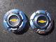 (2) 1969 1977 Chevy 3/4 And 1 Ton Truck Dog Dish Stainless Steel Hubcaps 12