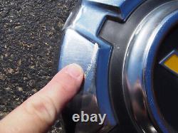 (2) 1969 1977 Chevy 3/4 and 1 Ton Truck Dog Dish Stainless Steel Hubcaps 12