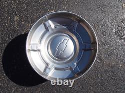 (2) 1969 1977 Chevy 3/4 and 1 Ton Truck Dog Dish Stainless Steel Hubcaps 12