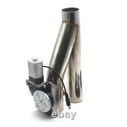 2.5 Electric Exhaust Downpipe Cutout E-Cut Out Dual-Valve Wireless Remote Parts