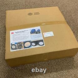 2 Mirror Stainless Steel Aero Wheel Covers for 22.5x8.25 Truck Wheels