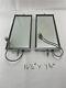(2) Nos Heated Vintage International Truck Mirrors Stainless Steel 1622442c91