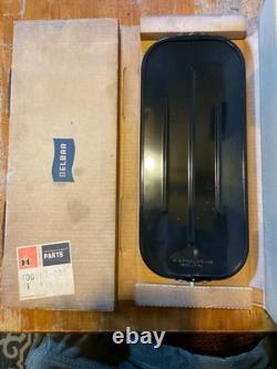 2 NOS Vintage DELBAR WEST COAST STYLE TRUCK MIRROR PAIR Stainless Steel 16x7