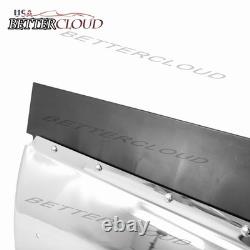2 Pack 24x29 Stainless Steel Quarter Fender for Semi Trucks +Mounting Hardware