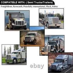 2 Pack Stainless Steel Heavy Duty Straight Spring Loaded Mud Flap Hanger Bracket