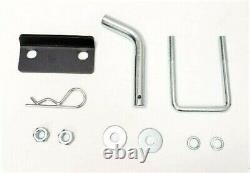 2 Receiver Truck Heavy Duty Steel Tow Hitch Step Bar Guard Drop Step Chrome