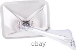 2 Set Stainless Steel Exterior Mirror 1970-72 Chevy/GMC Truck Polished Mirror