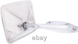 2 Set Stainless Steel Exterior Mirror 1970-72 Chevy/GMC Truck Polished Mirror
