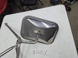 2 Stainless Steel Mirrors Truck Towing DP Ford Chevy West coast Mirrors