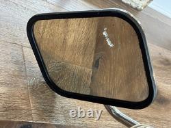 2 Stainless Steel Mirrors Truck Towing DP Ford Chevy West coast Mirrors